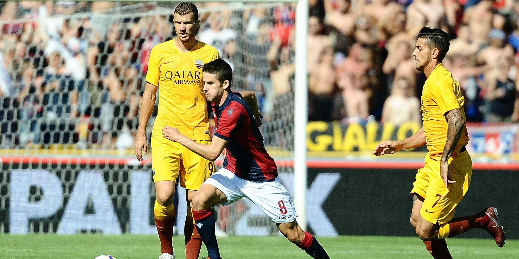 Dzeko Nagy Pellegrini Bologna Roma