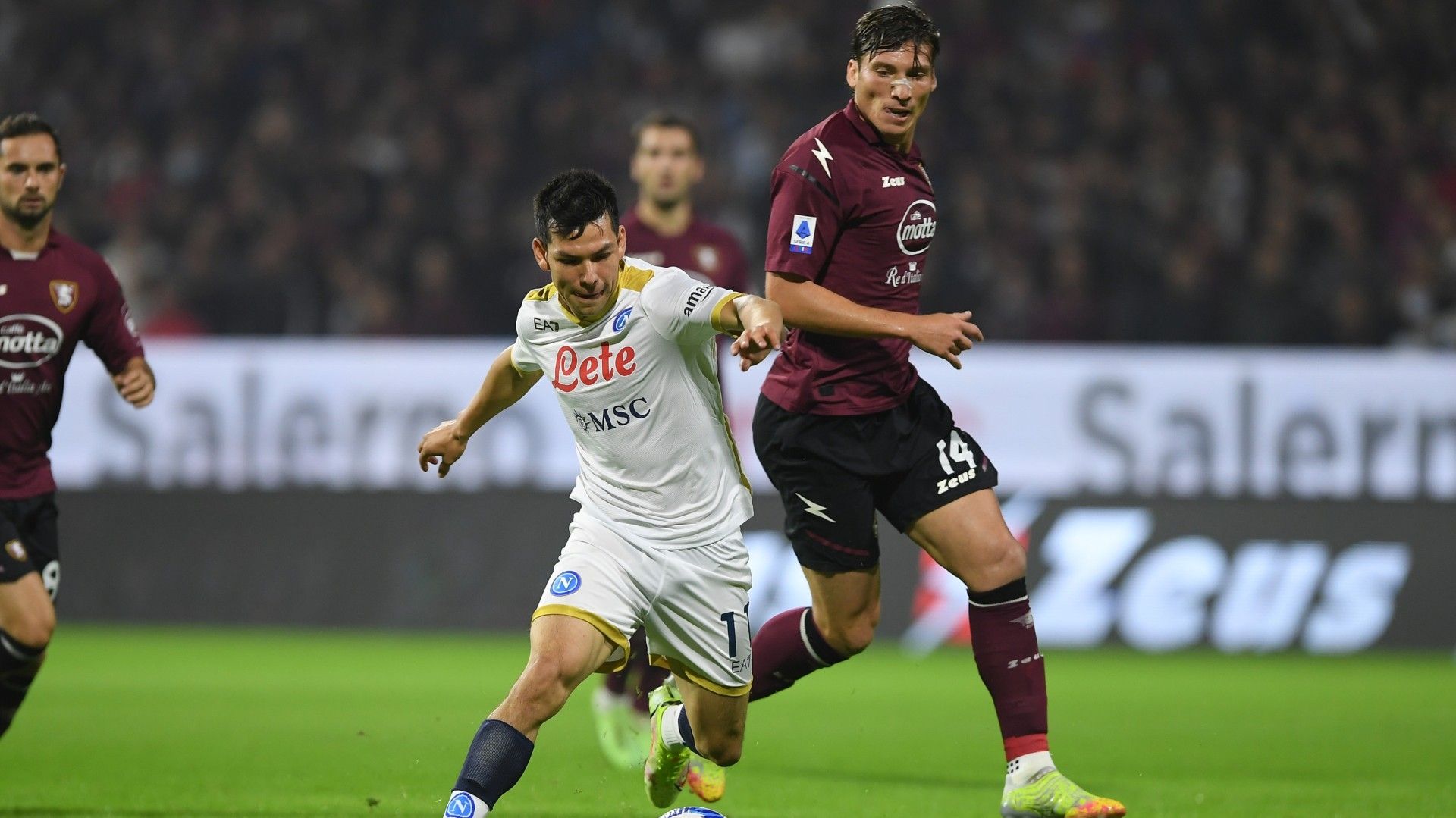 Hirving Lozano Salernitana Napoli 31102021