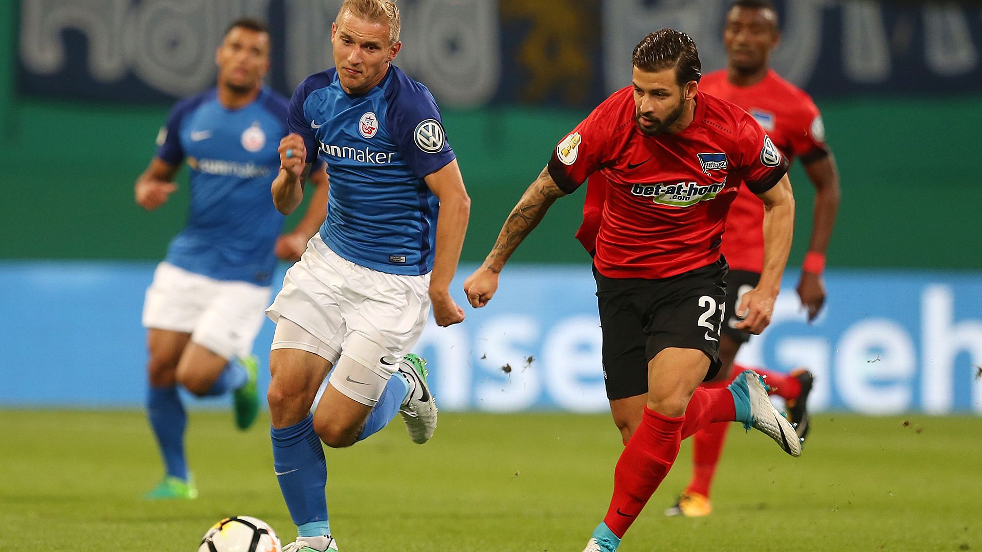 DFB-Pokal Hansa Rostock Hertha BSC 08142017