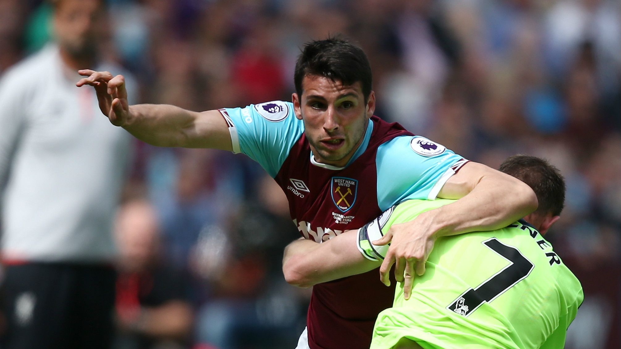 Jonathan Calleri James Milner West Ham Liverpool