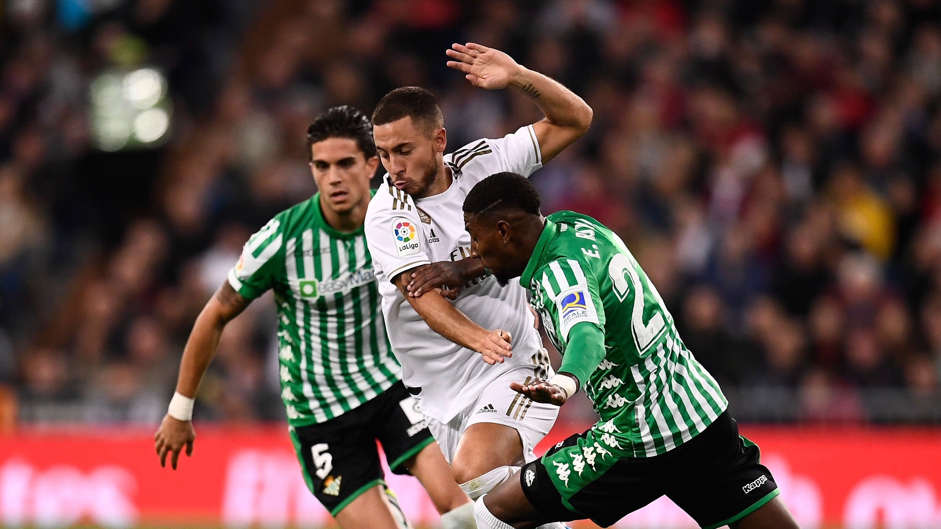 Edén Hazard Marc Bartra Emerson Real Madrid Betis LaLiga 02112019