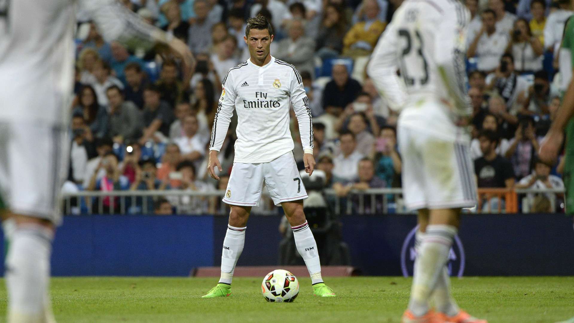 CRISTIANO RONALDO REAL MADRID ELCHE LIGA BBVA 09232014