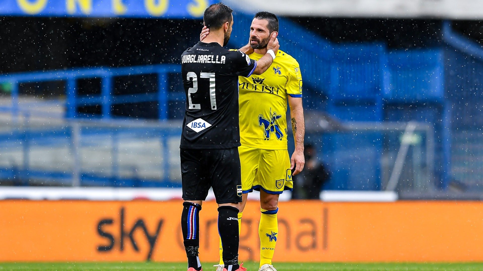 Sergio Pellissier Fabio Quagliarella - Chievo Sampdoria