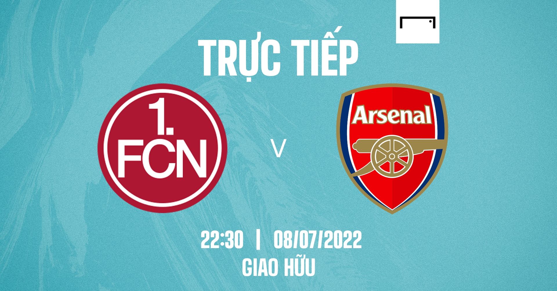 Live Nurnberg vs Arsenal Pre-Season Friendly GFX