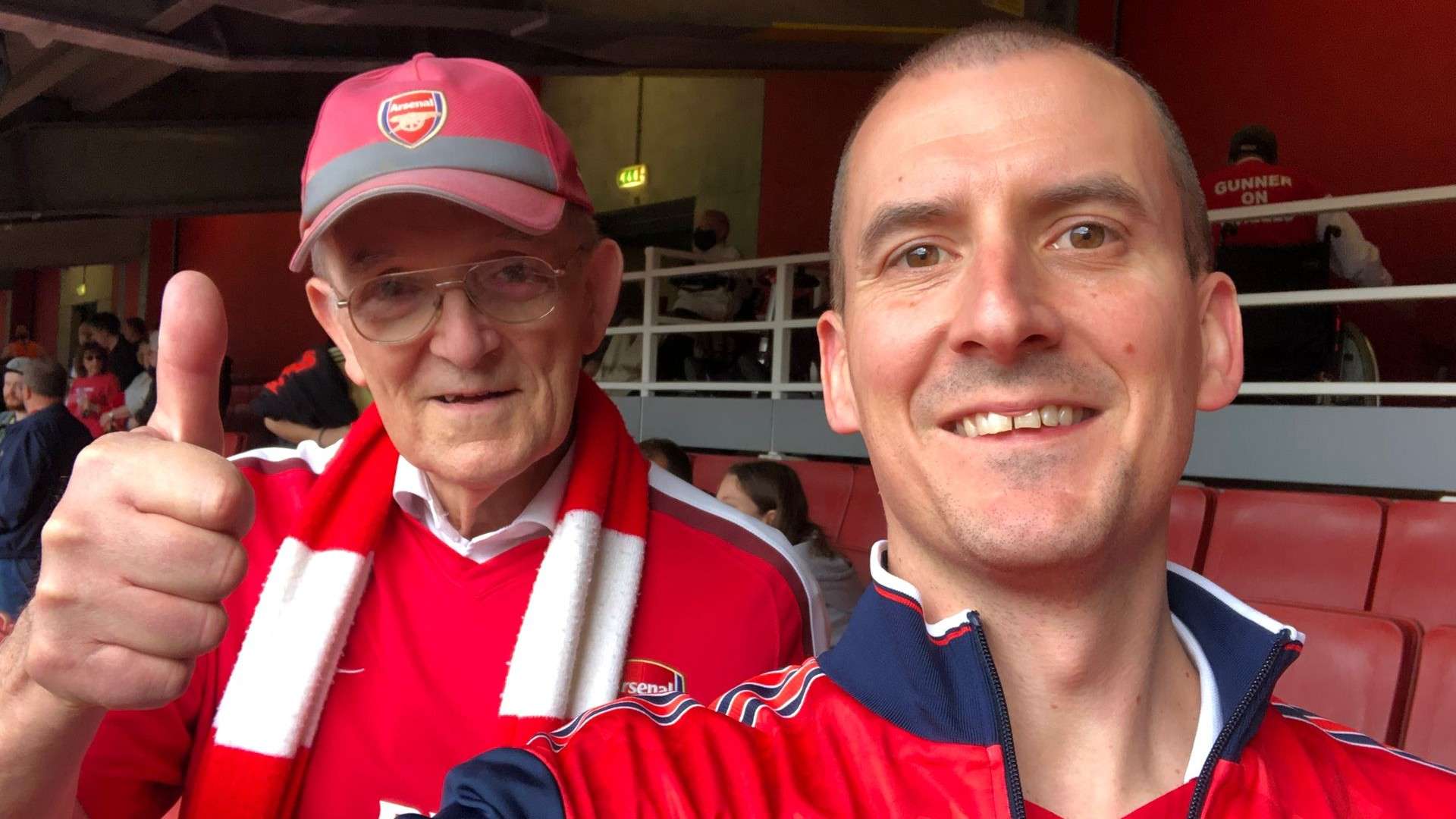 Charles Watts and dad