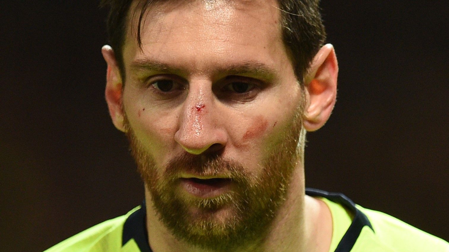 Lionel Messi Manchester United Barcelona UCL 10042019