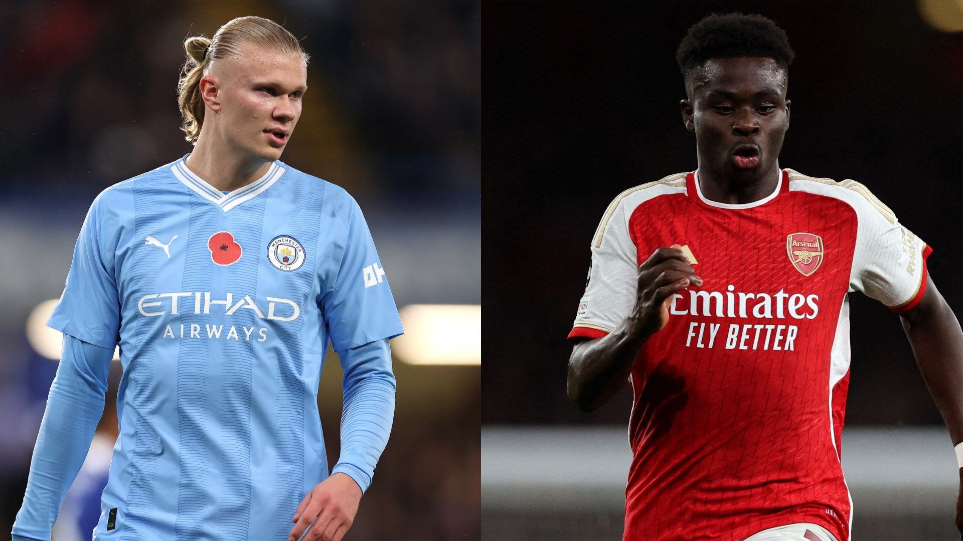 Erling Haaland - Bukayo Saka