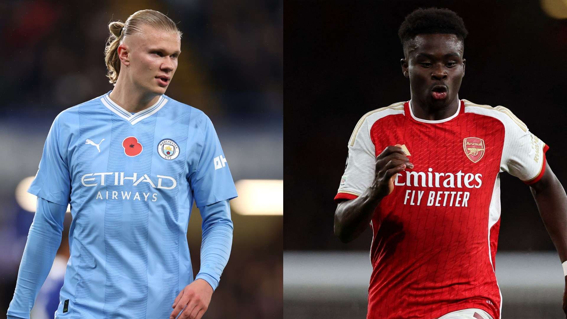 Erling Haaland - Bukayo Saka