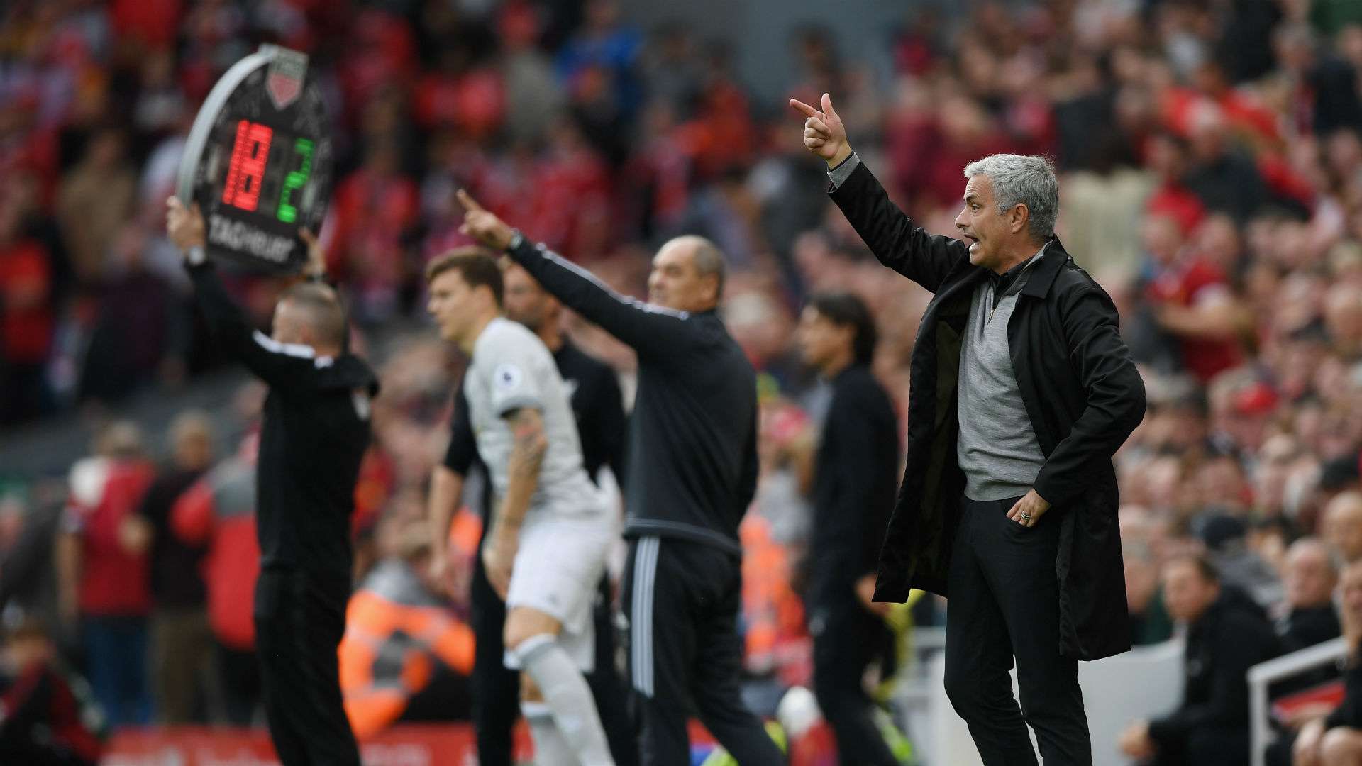 Jose Mourinho Liverpool Manchester United 141017