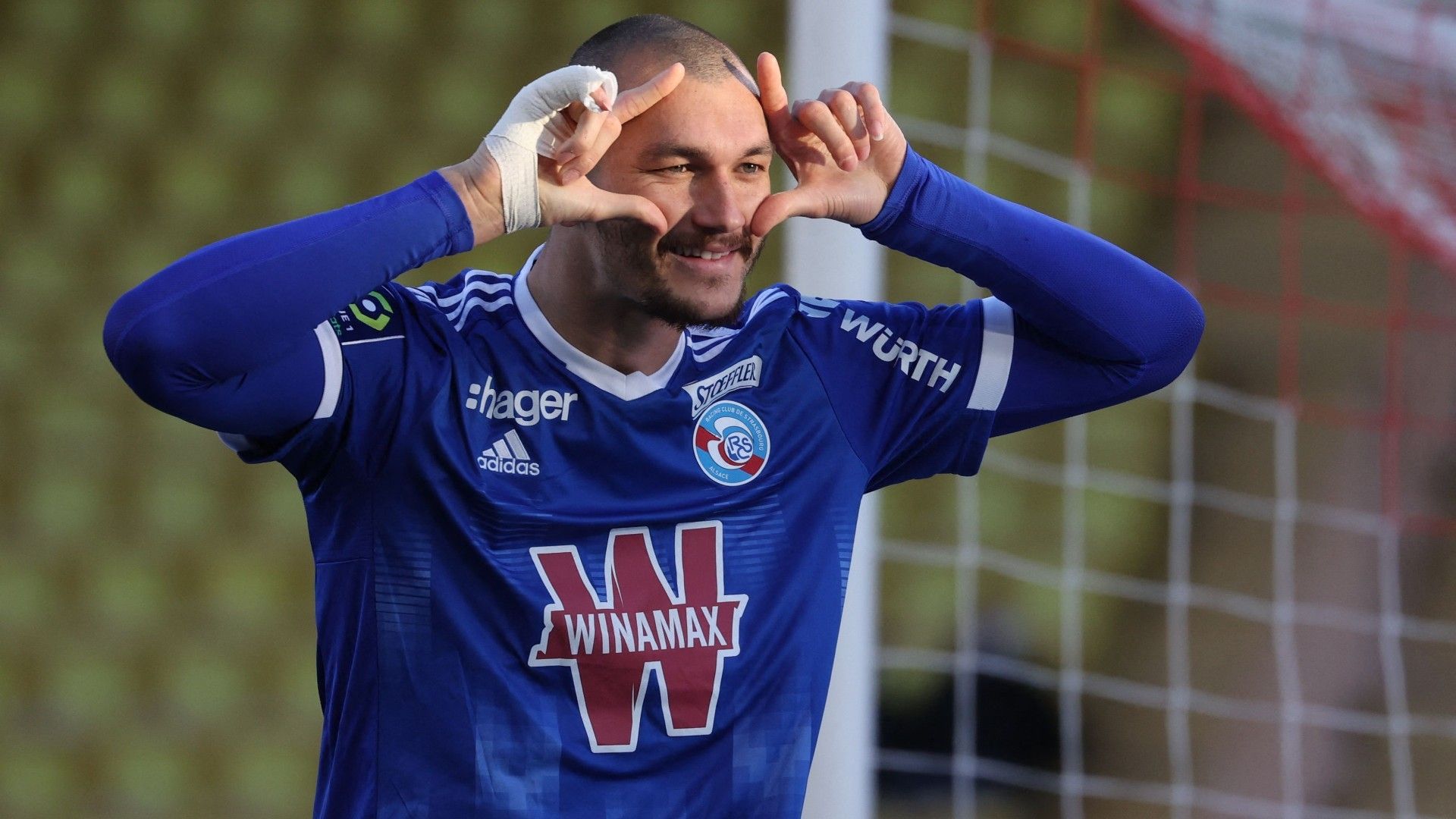 Ludovic Ajorque Strasbourg 2021-22