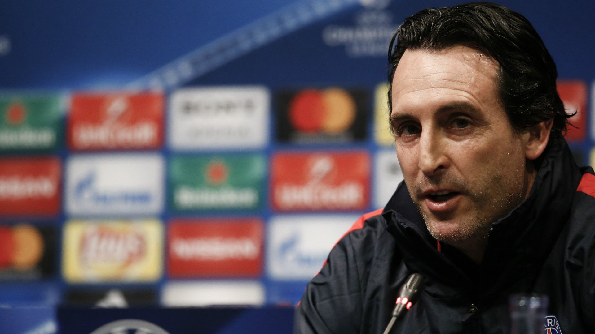 Unai Emery PSG Champions League