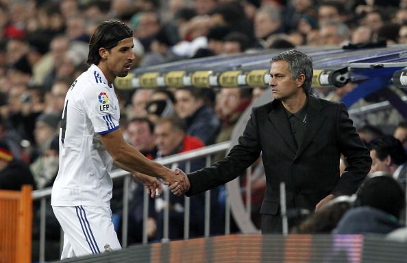 Real Madrid_Mourinho_Sami Khedira