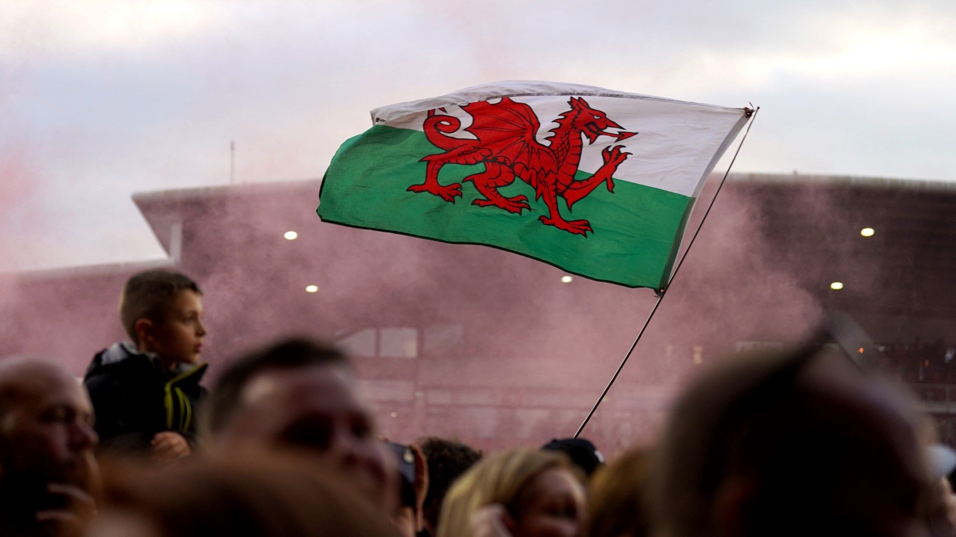 Welsh flag Wrexham