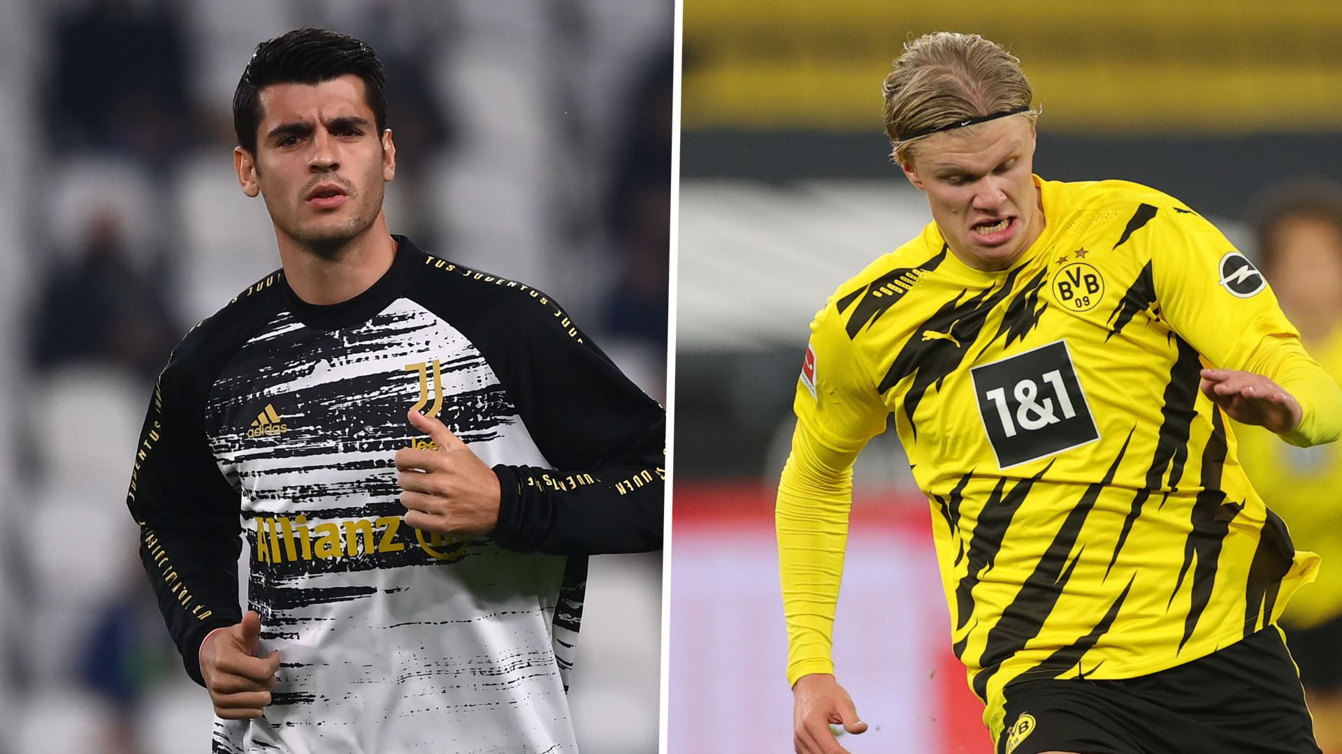 Álvaro Morata Erling Haaland