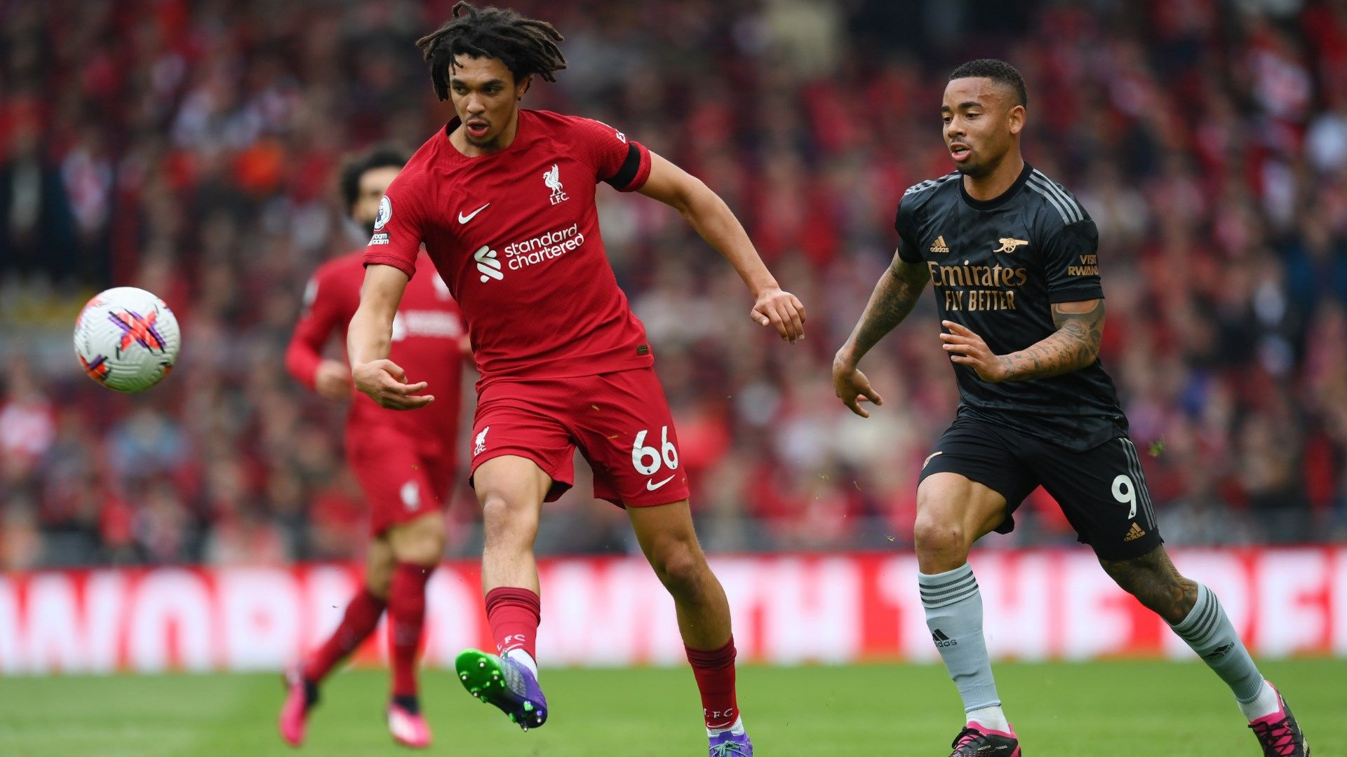 Trent Alexander-Arnold Liverpool Arsenal 2023-24 Premier League