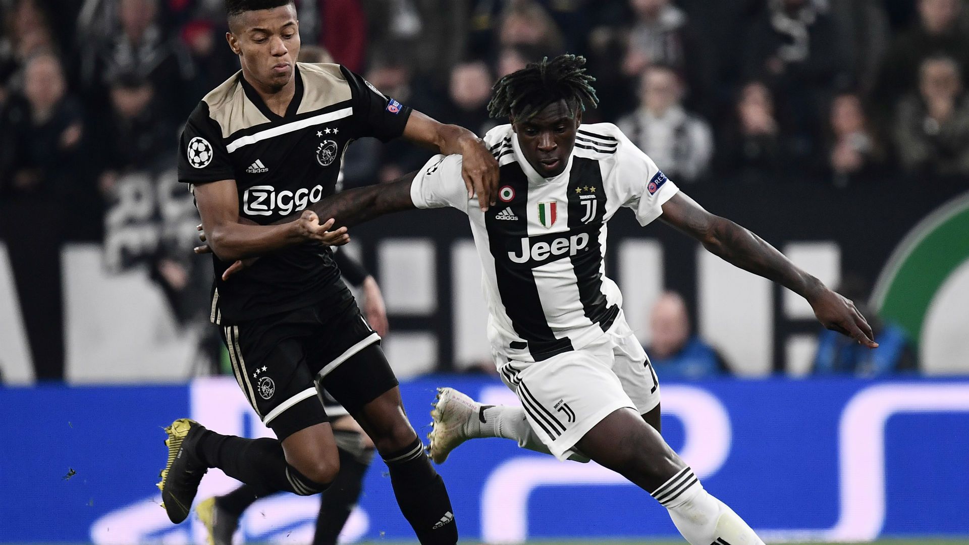 Kean Juventus Ajax Champions League