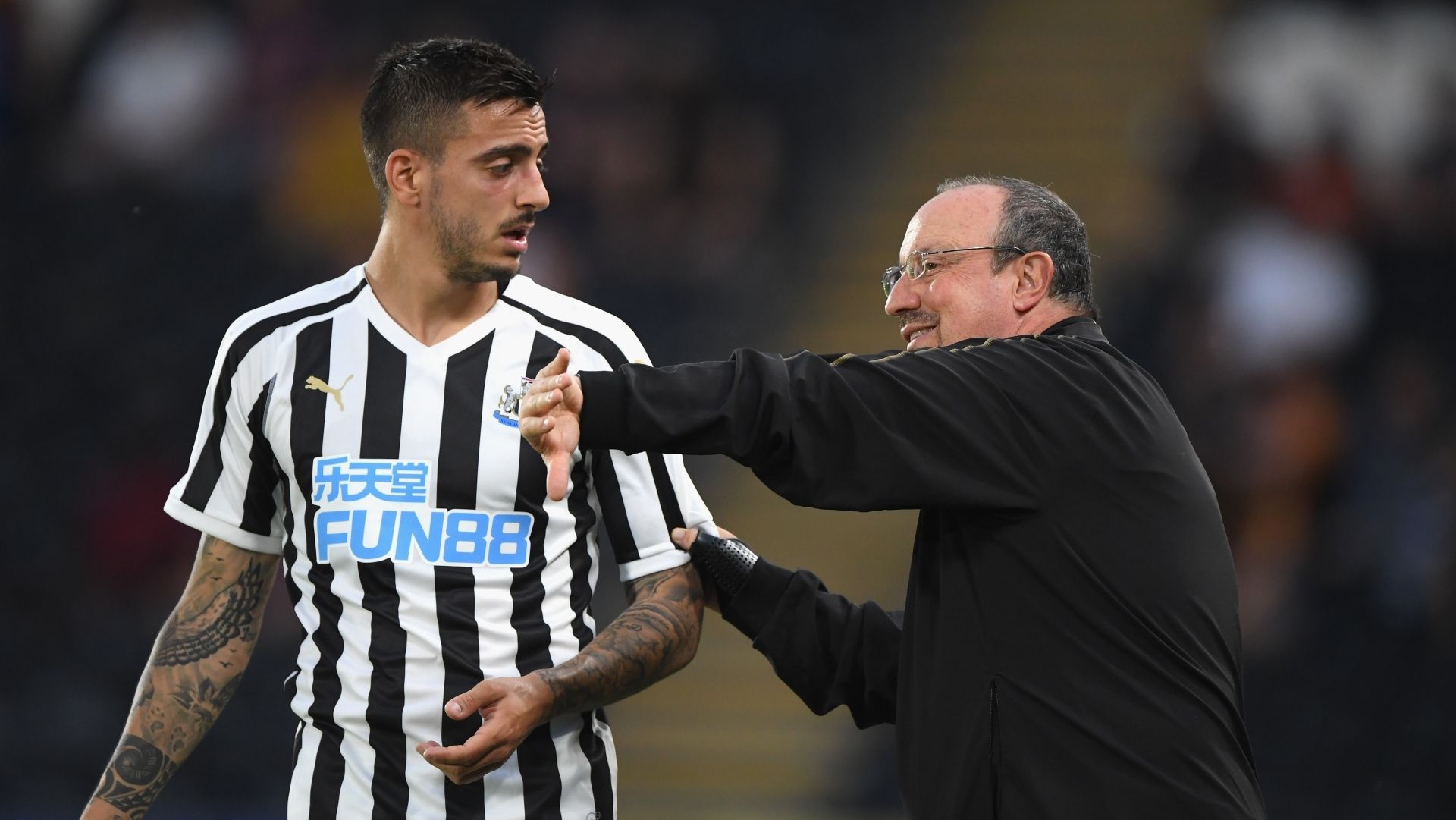 Joselu Rafa Benitez Newcastle