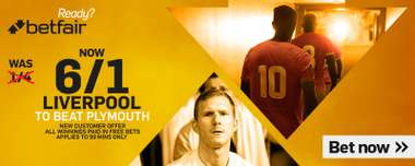 BETFAIR LIVERPOOL ENHANCED
