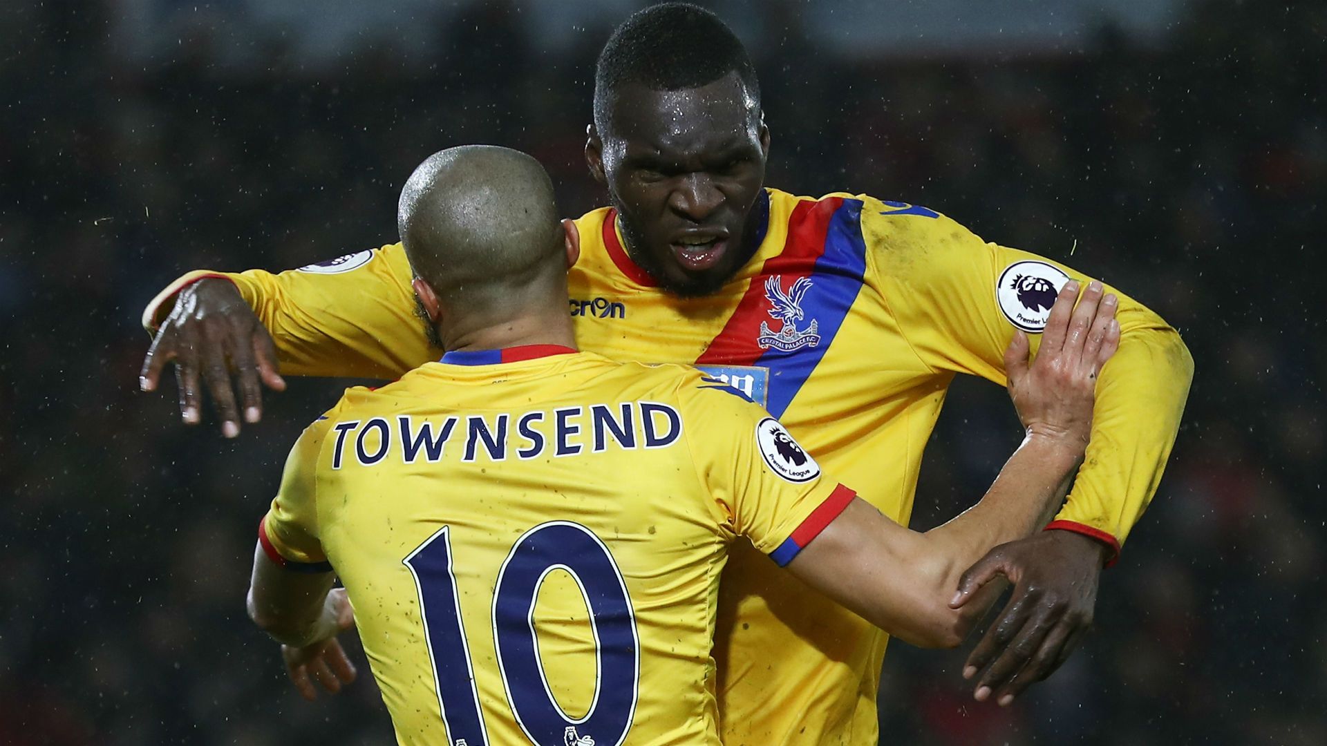 Christian Benteke Premier League Bournemouth v Palace
