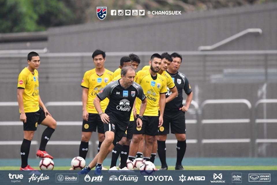 ทีมชาติไทย ซ้อมที่ฮ่องกง