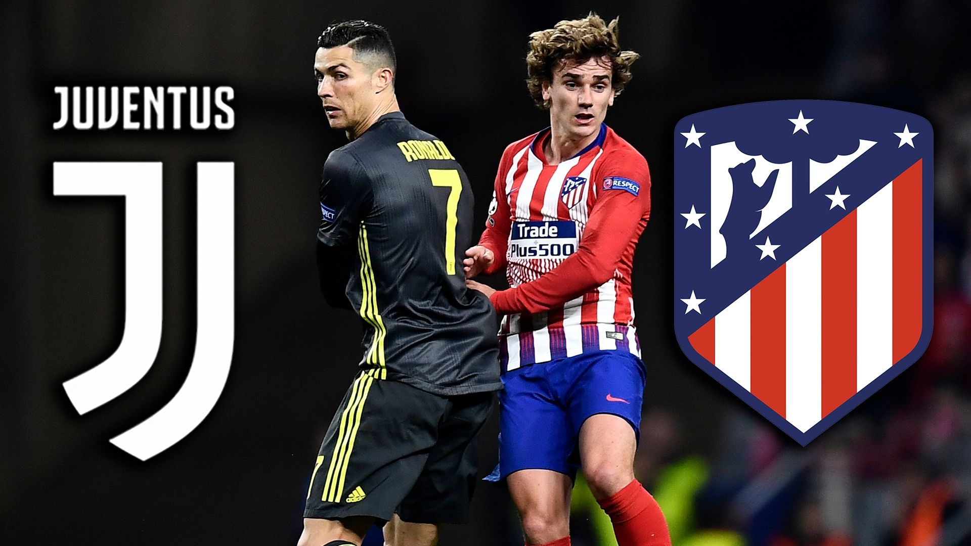 Cristiano Ronaldo Juventus Atletico Madrid Champions League