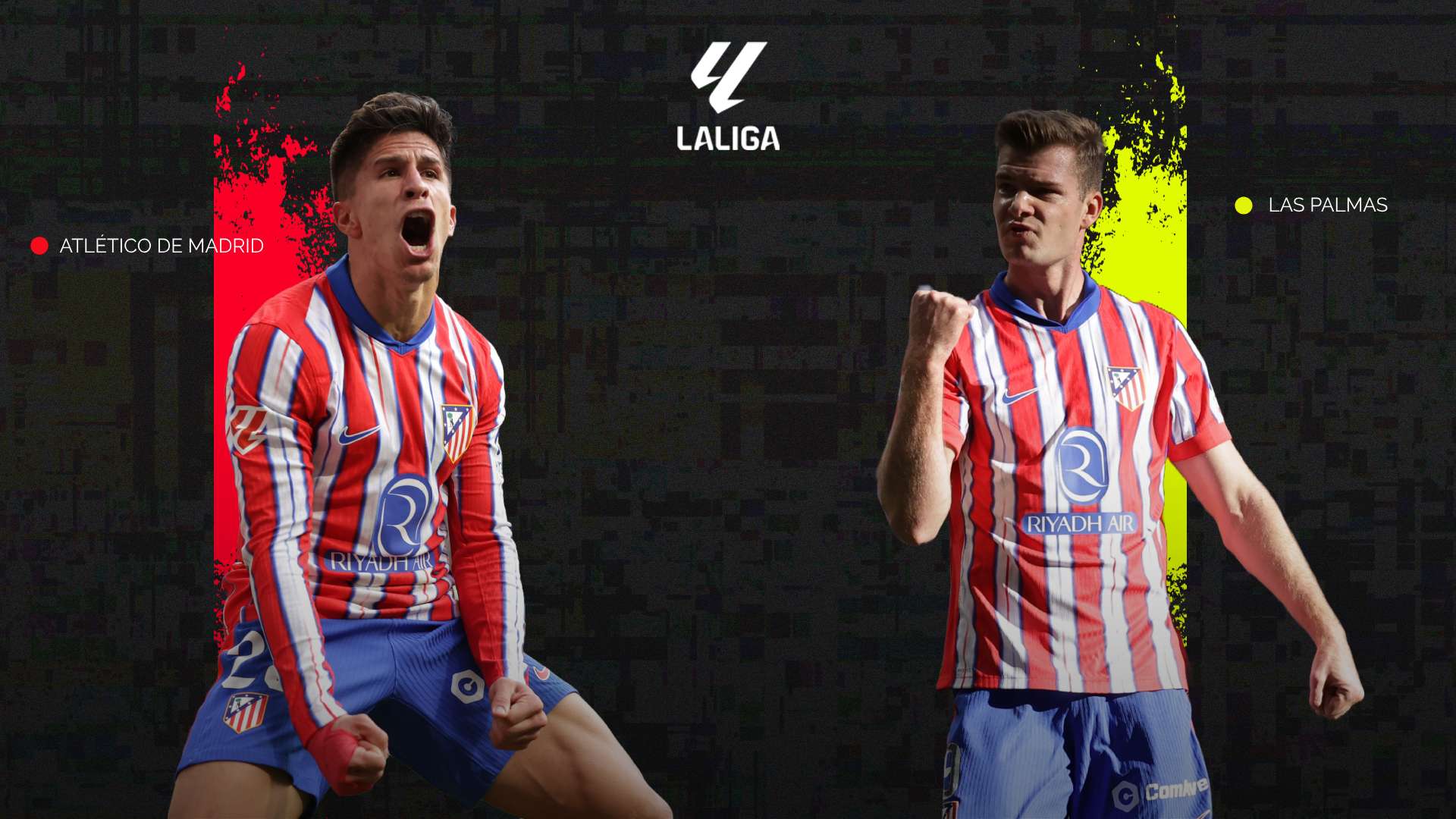 Puntajes Atletico Madrid Las Palmas LaLiga 2024-25