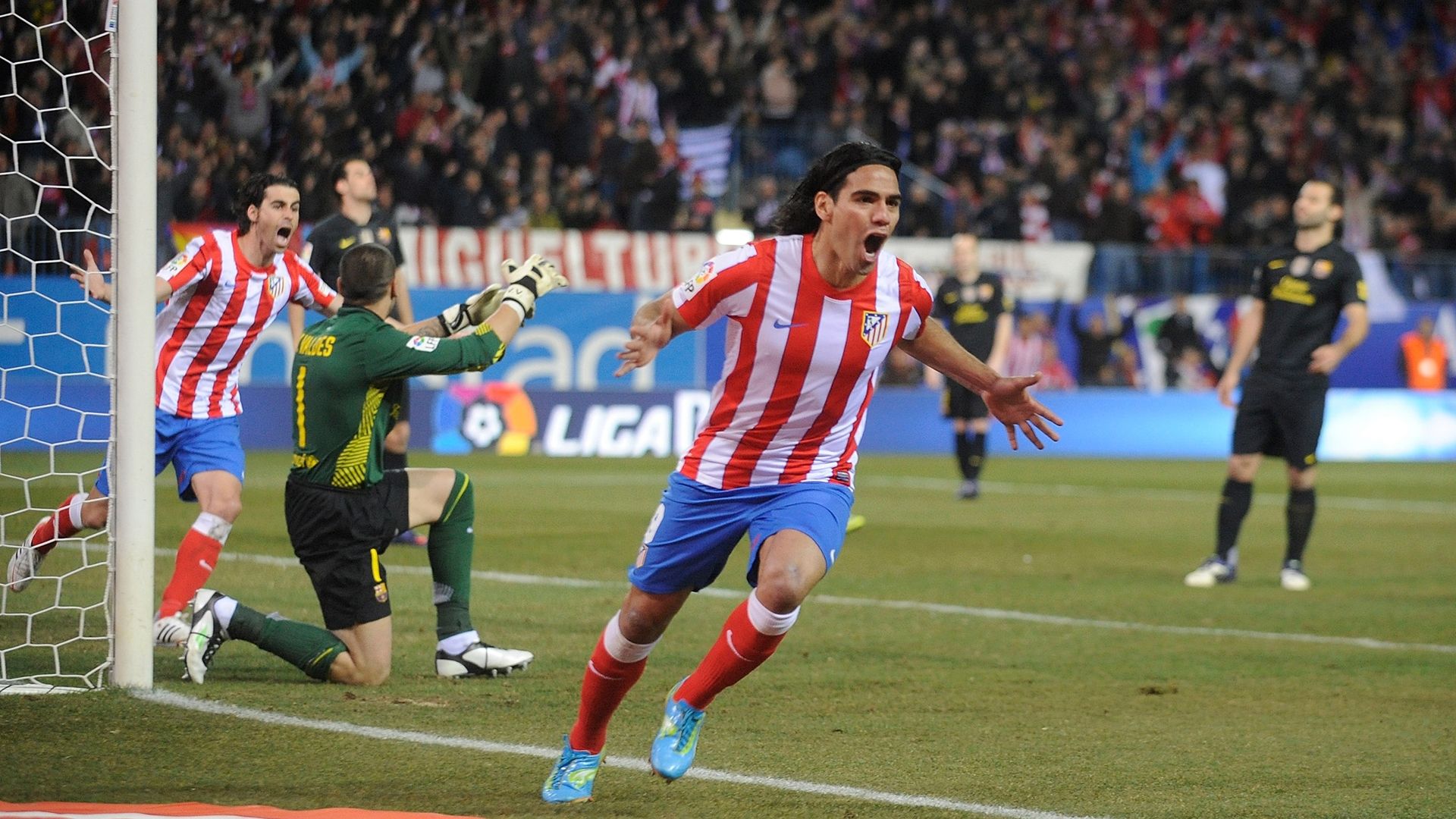 Radamel Falcao Atletico Madrid 2012