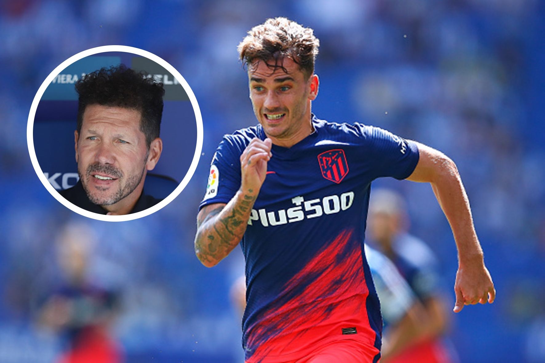 Antoine Griezmann & Diego Simeone; Atletico Madrid 2021/22