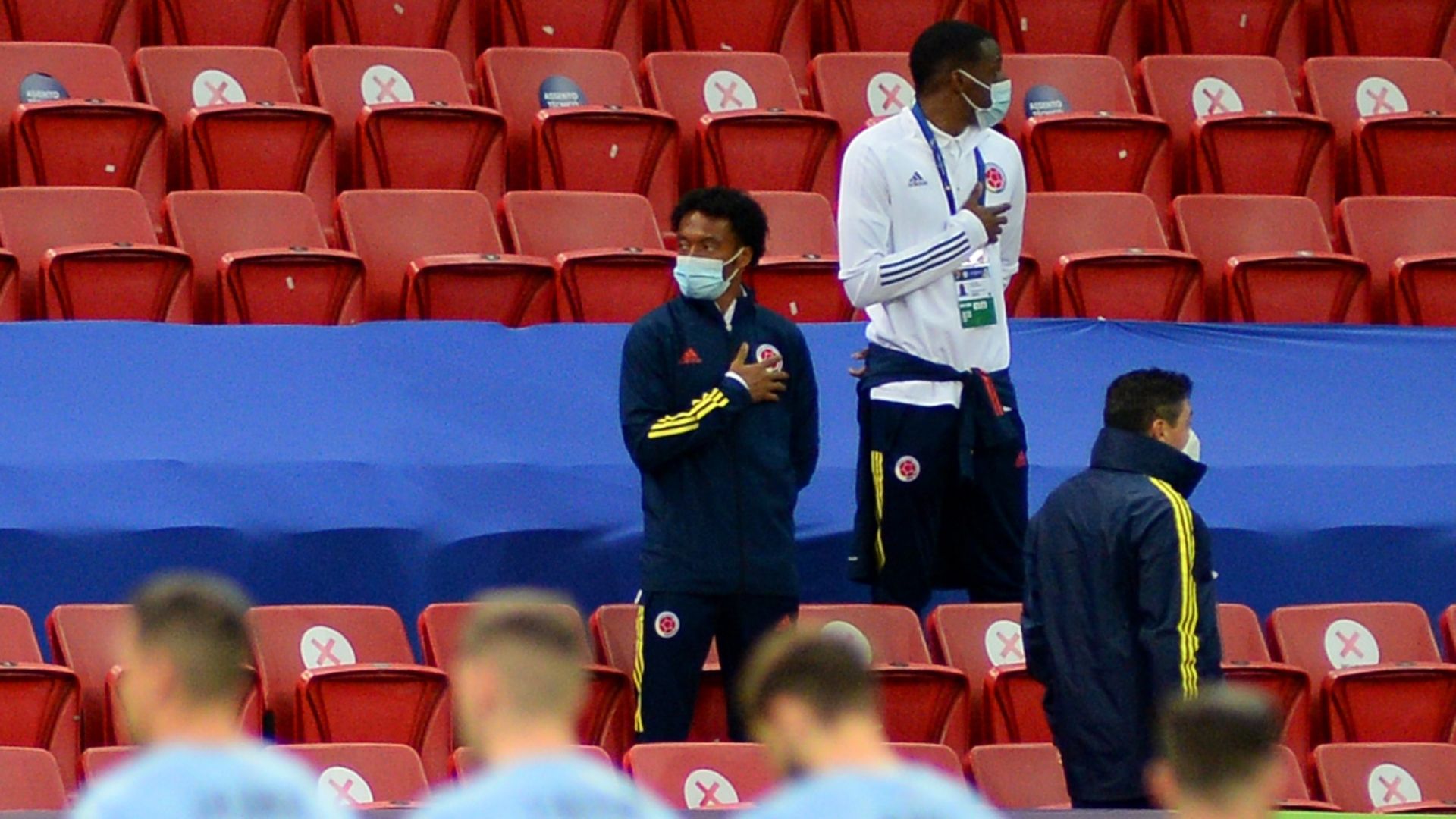 030721 Juan Guillermo Cuadrado ausente de Uruguay Colombia