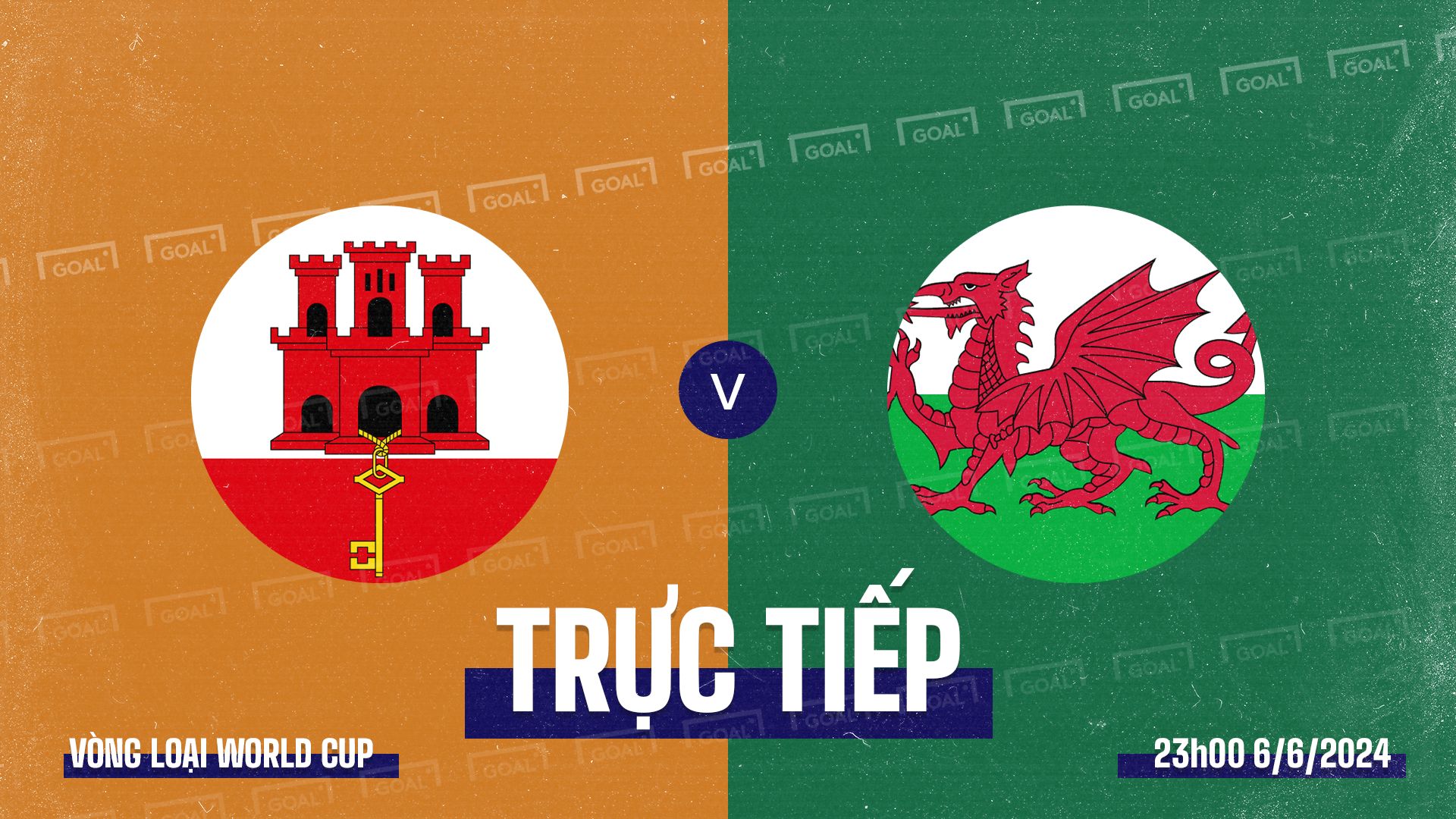 Gibraltar vs Wales 2024 GFX