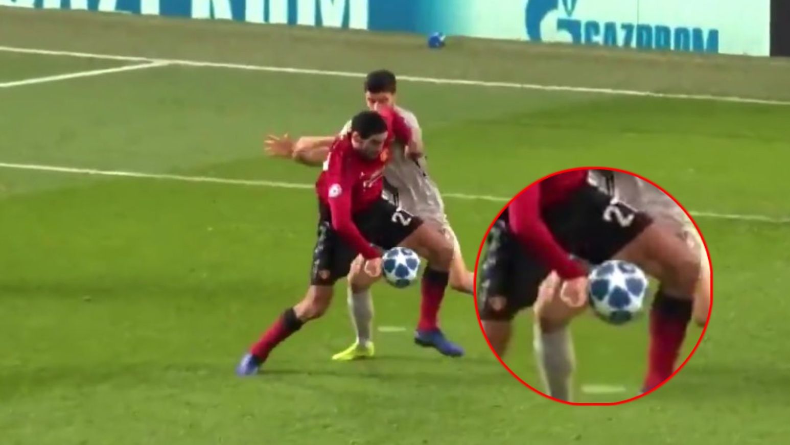 Fellaini mano Manchester United