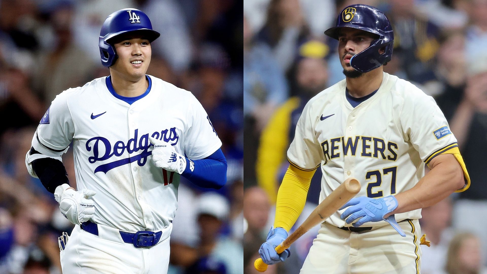 Shohei Ohtani Dodgers Willy Adames Brewers