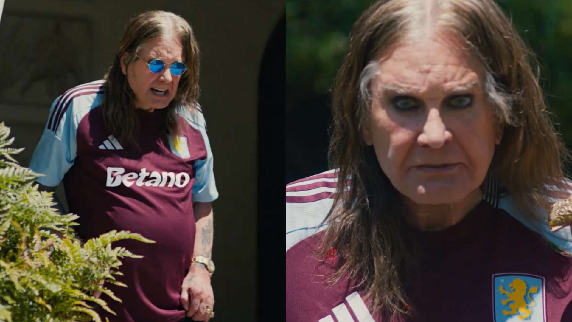 Ozzy Osbourne Aston Villa
