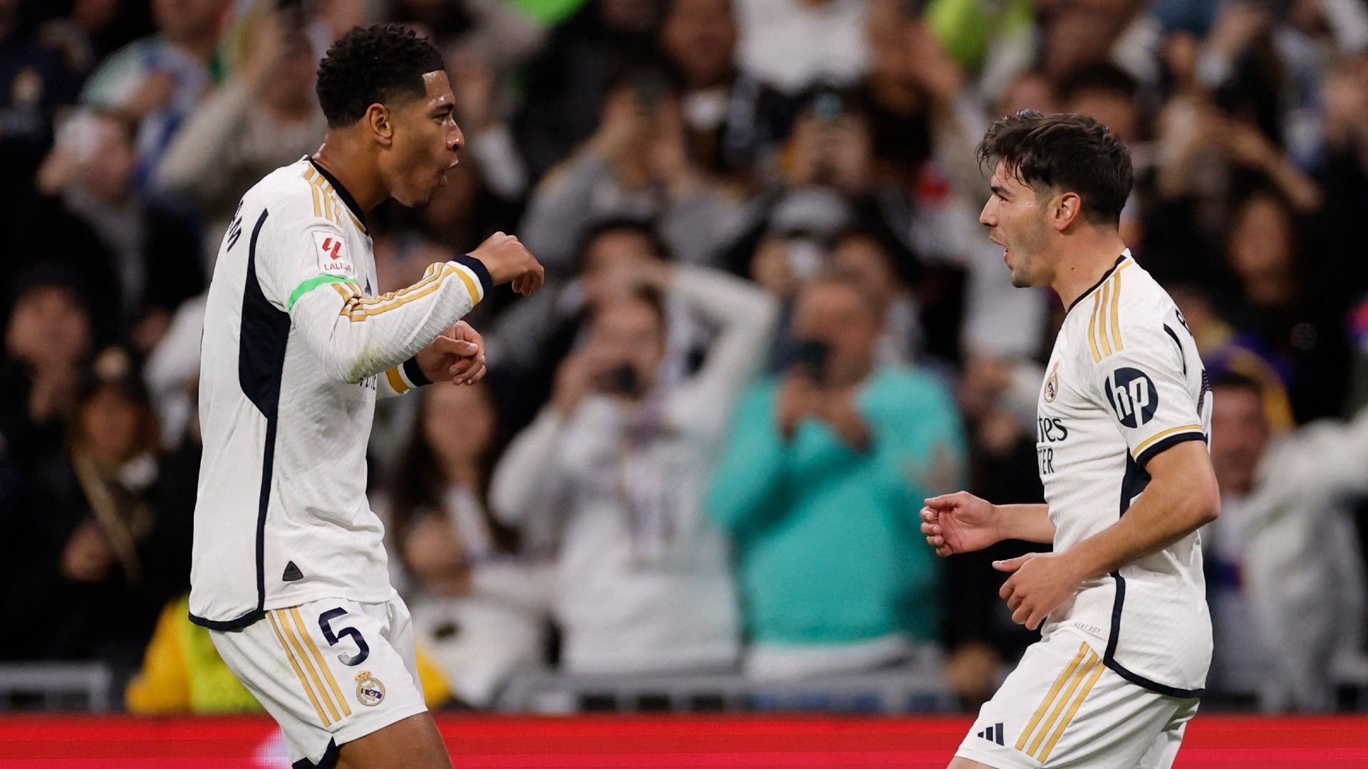 Jude Bellingham Brahim Diaz Real Madrid 