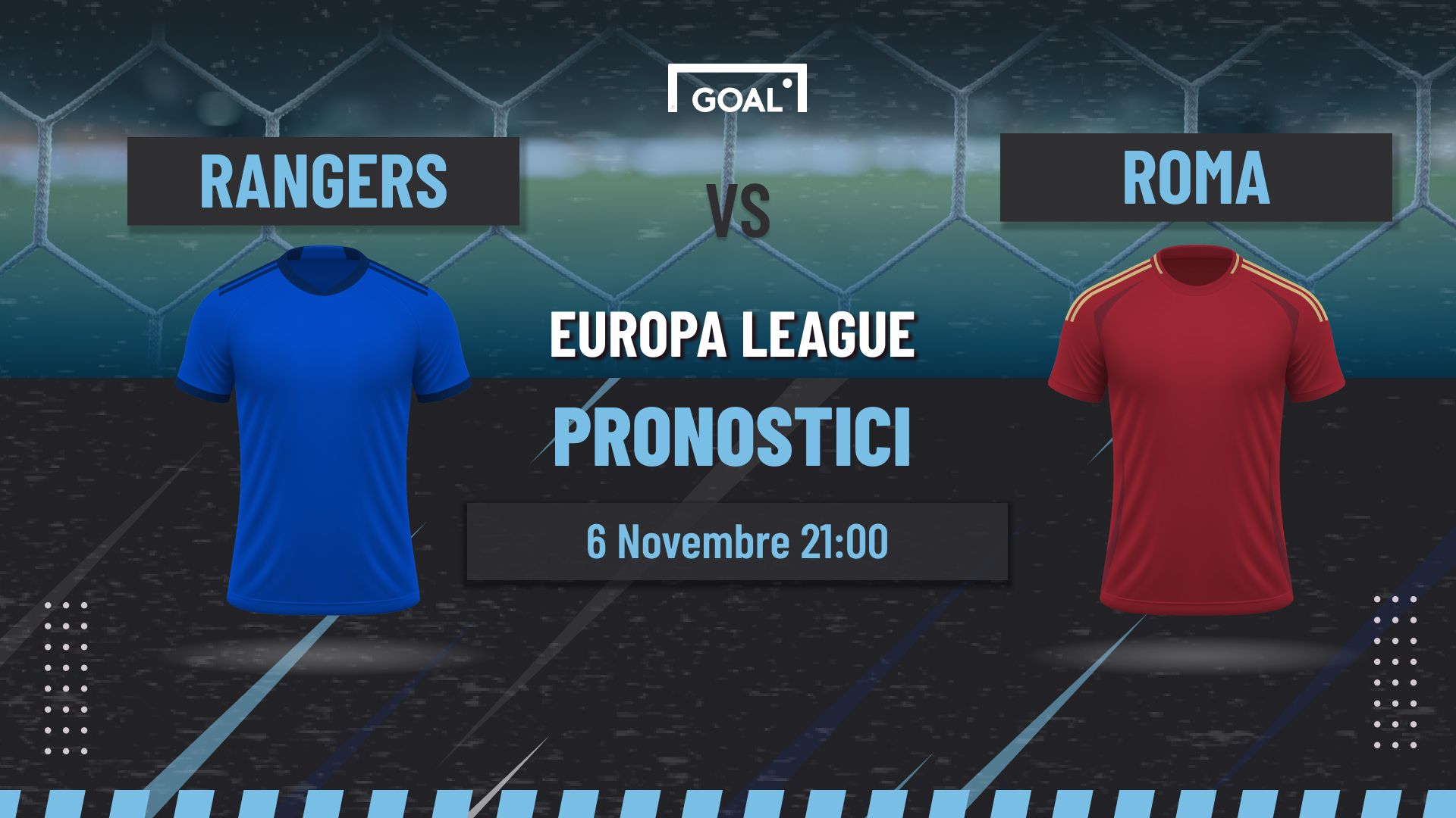 pronostici Rangers - Roma