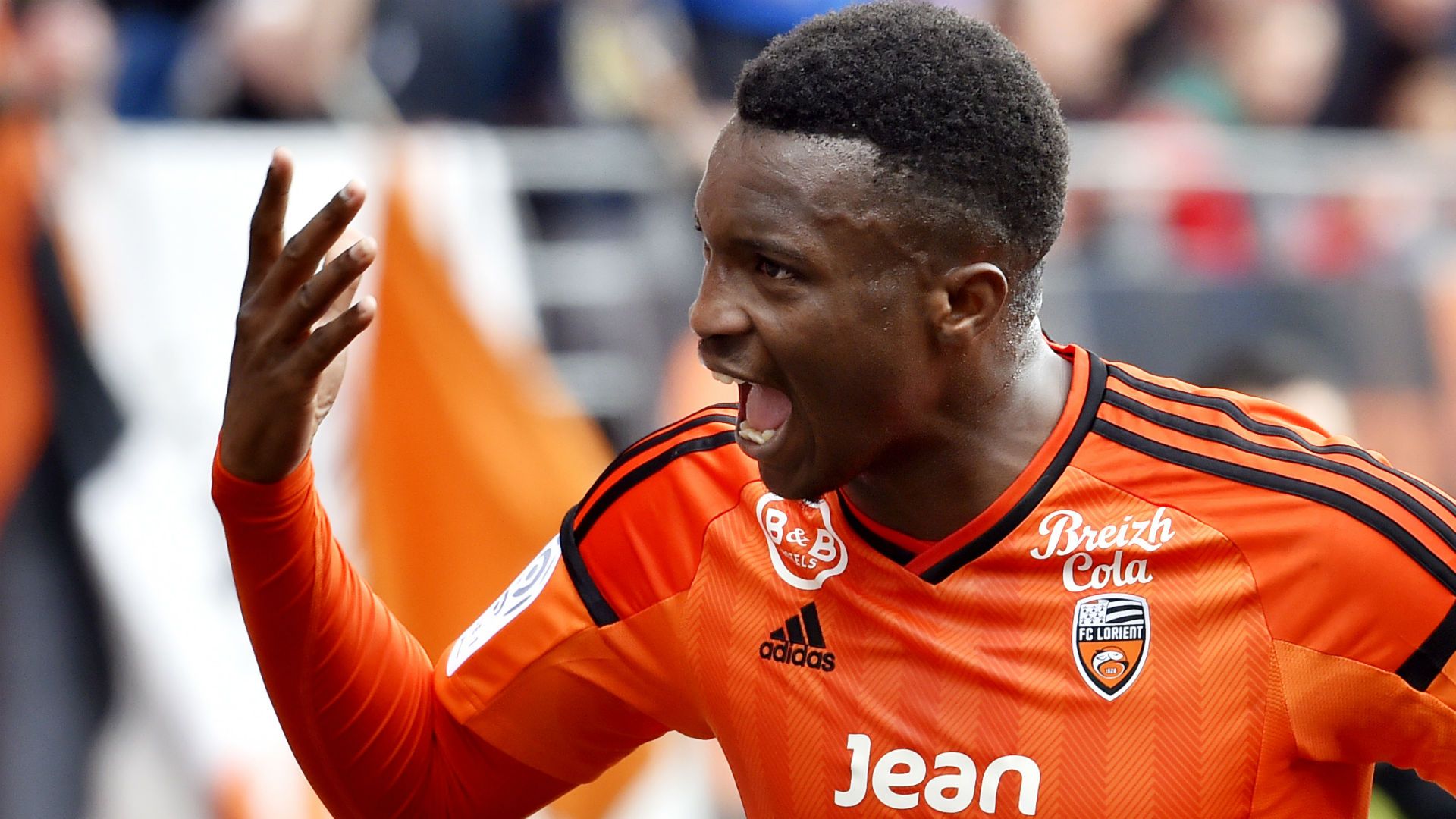 Benjamin Moukandjo Lorient Caen Ligue 1 02042017