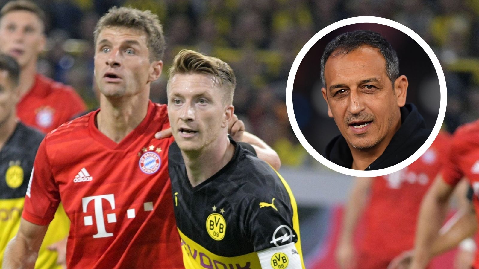 ONLY GERMANY Rachid Azzouzi Fürth Thomas Müller Bayern Marco Reus Dortmund BVB