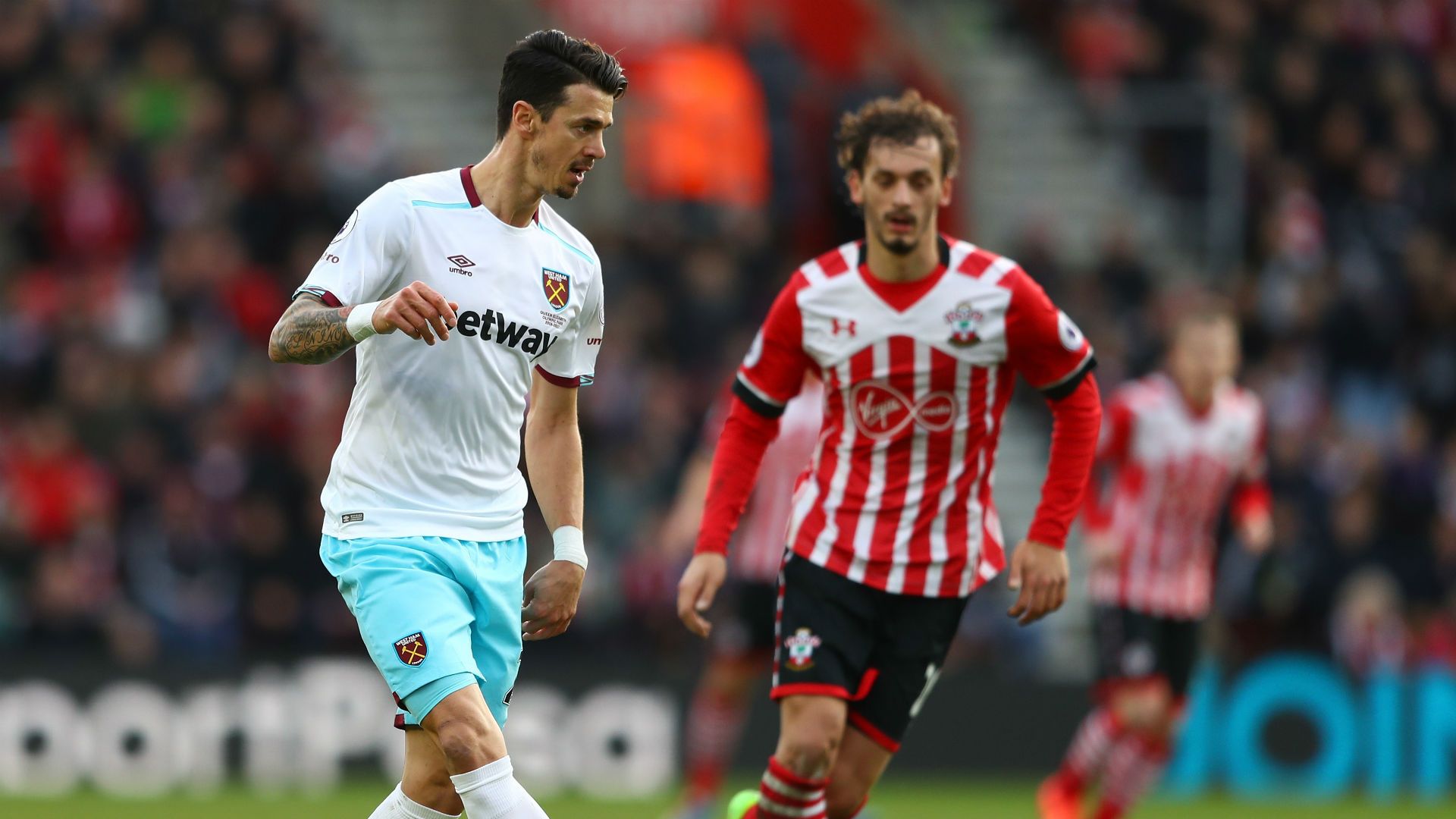 Jose Fonte Premier League Southampton v West Ham
