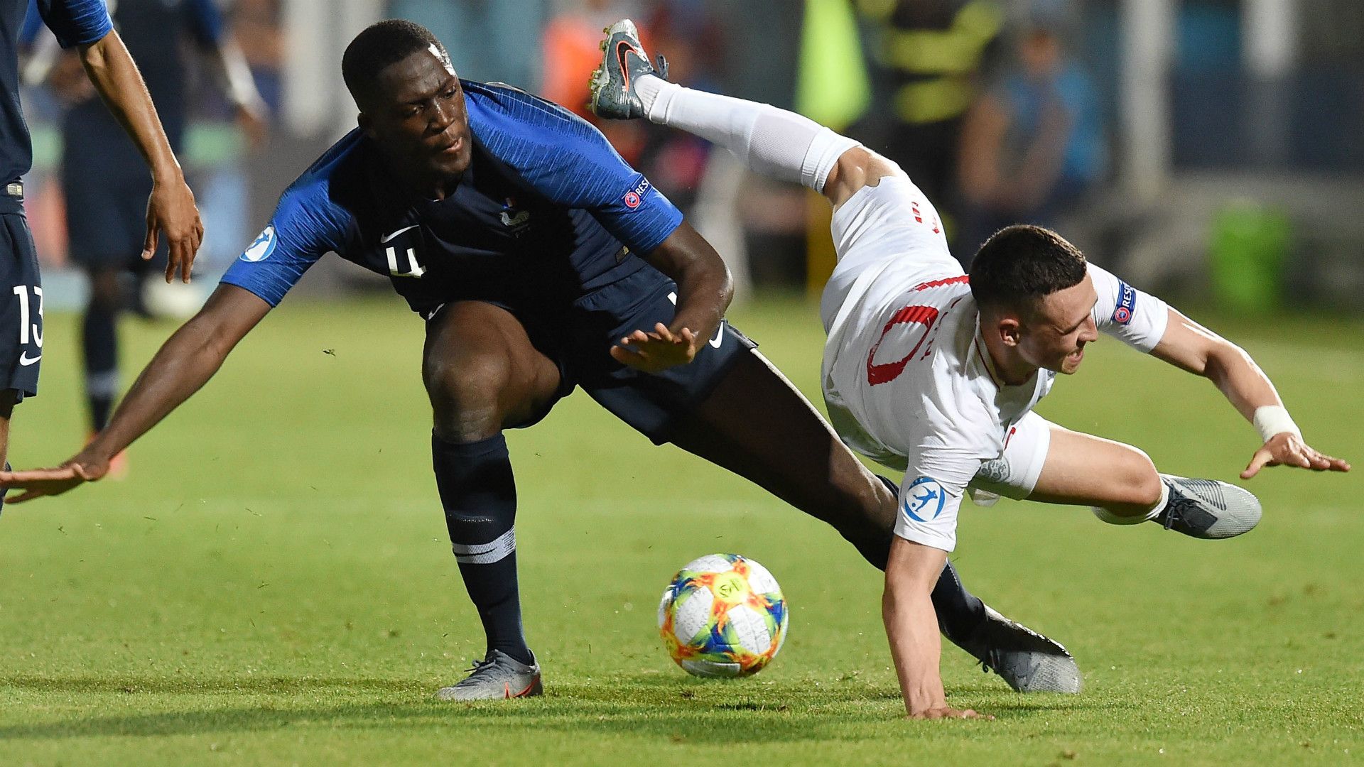 IBRAHIMA KONATE FRANCE UNDER 21 PHIL FODEN ENGLAND UNDER 21 18062019