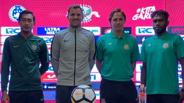 Jumpa pers Timnas Indonesia vs Vanuatu