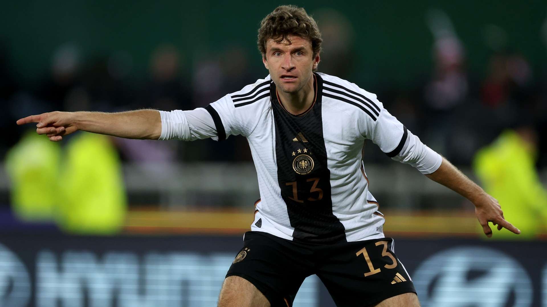 Thomas Müller of Germany reacts