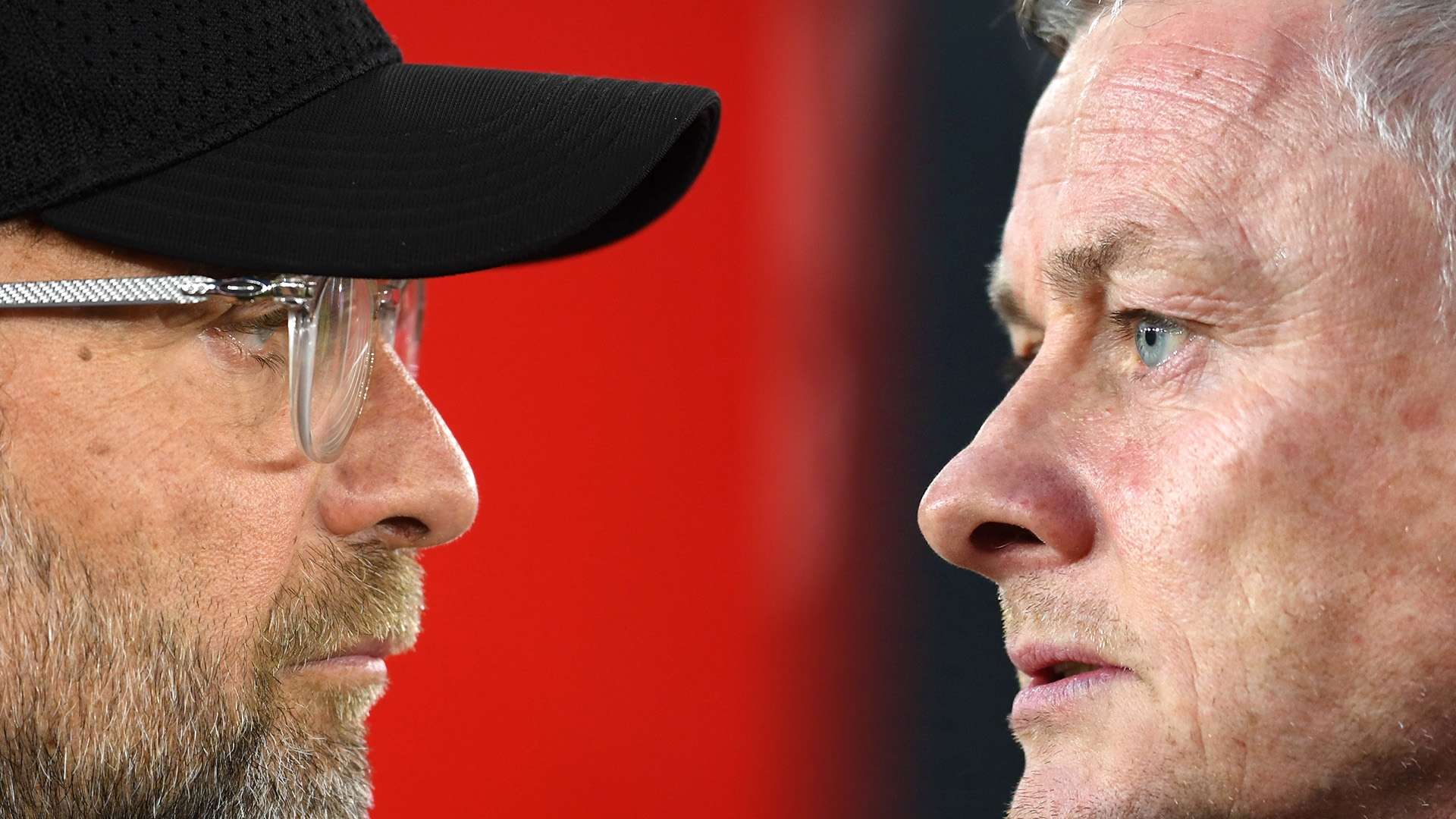 Jurgen Klopp Ole Gunnar Solskjaer Liverpool Man Utd 2020-21