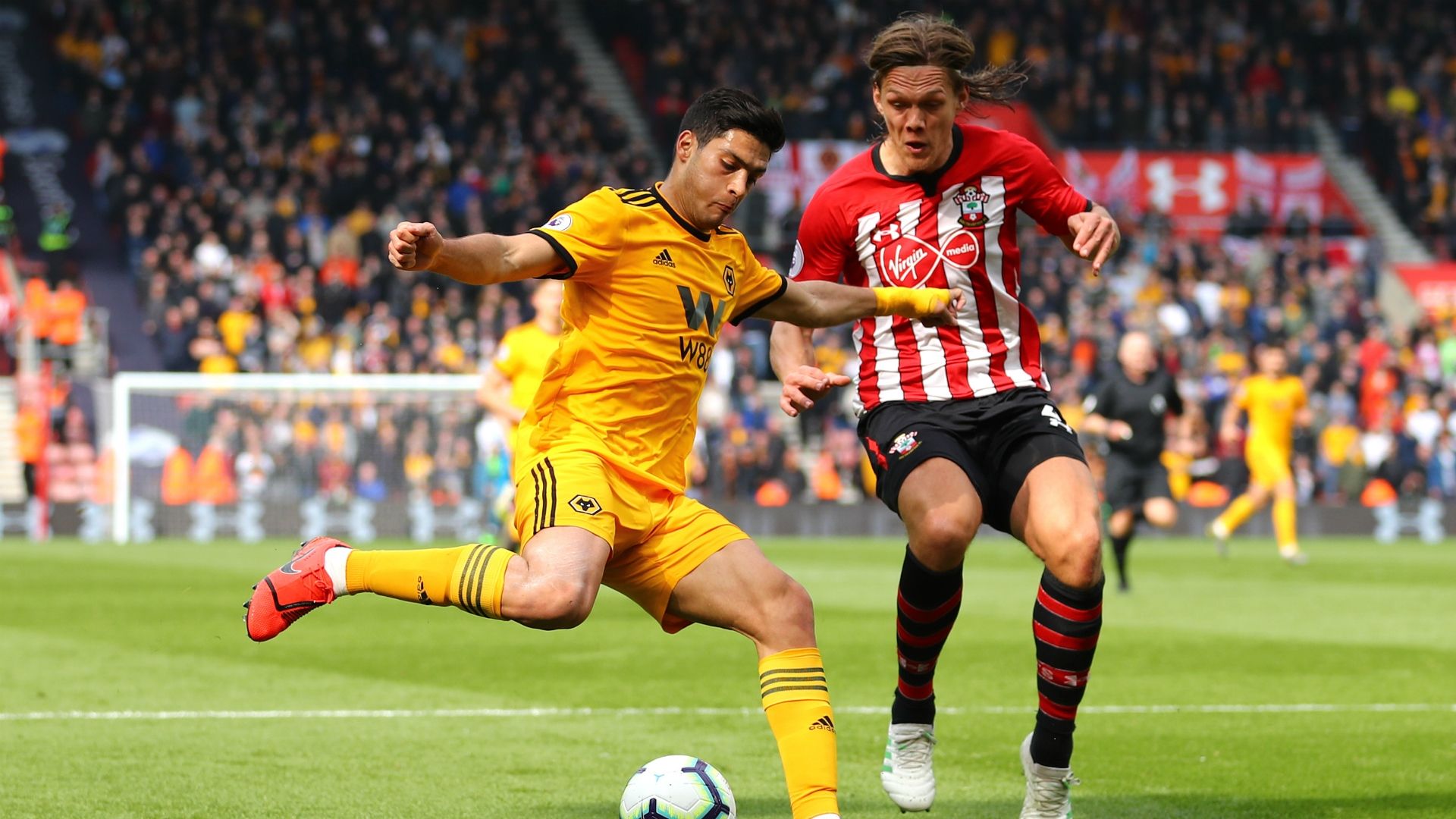 Raúl Jiménez Wolves - Southampton