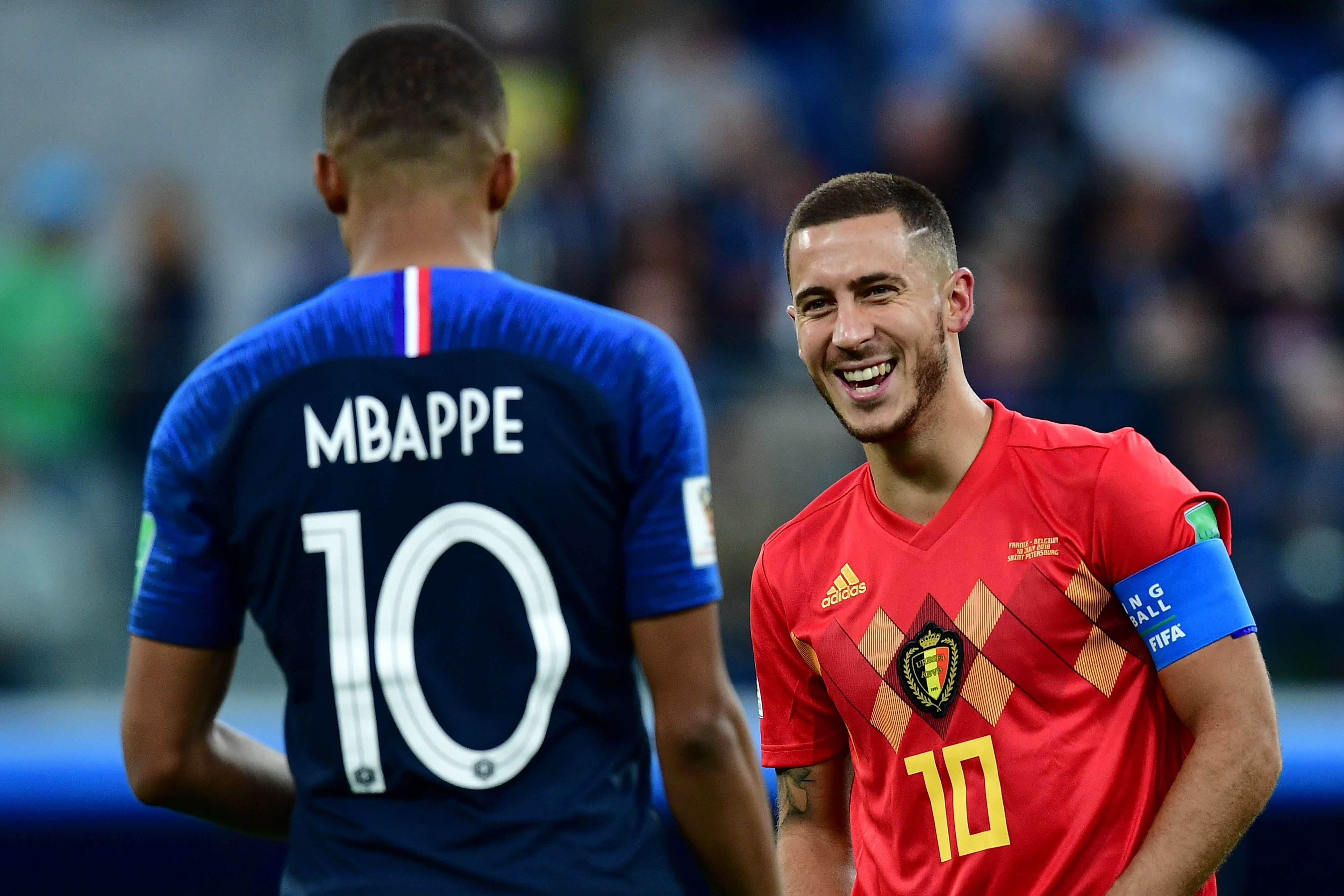 Kylian Mbappe & Eden Hazard