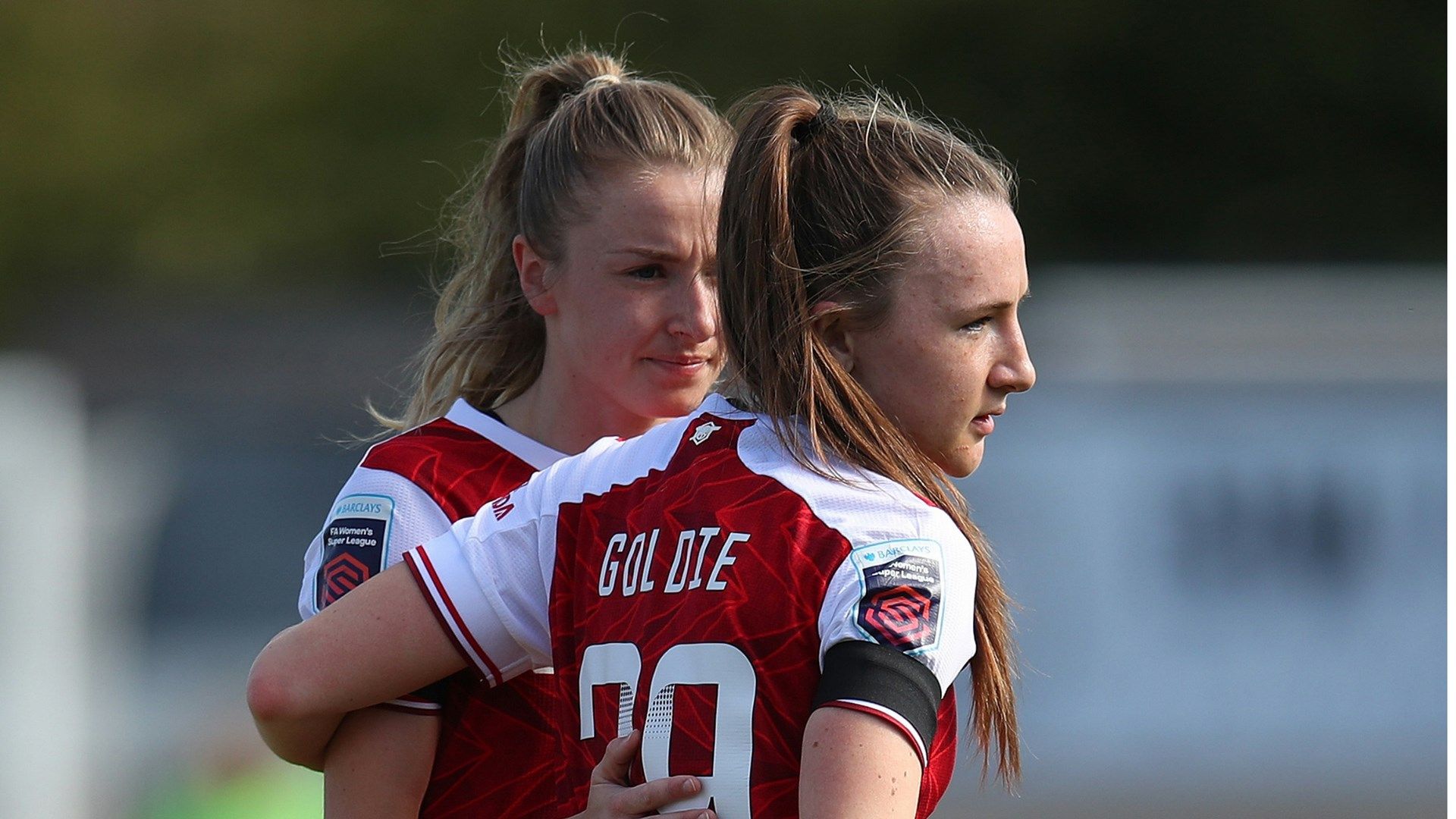 Leah Williamson Teyah Goldie Arsenal Women 2020-21