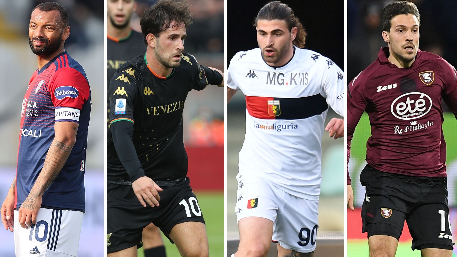 Corsa salvezza Cagliari Venezia Genoa Salernitana