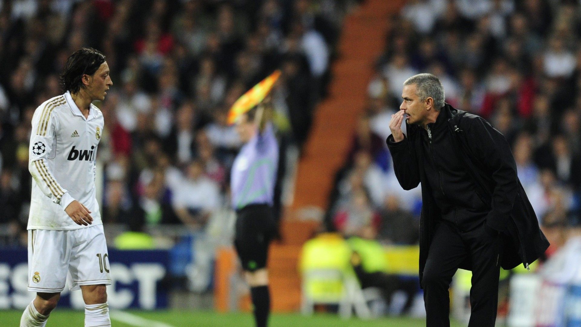 ÖZIL MOURINHO REAL MADRID