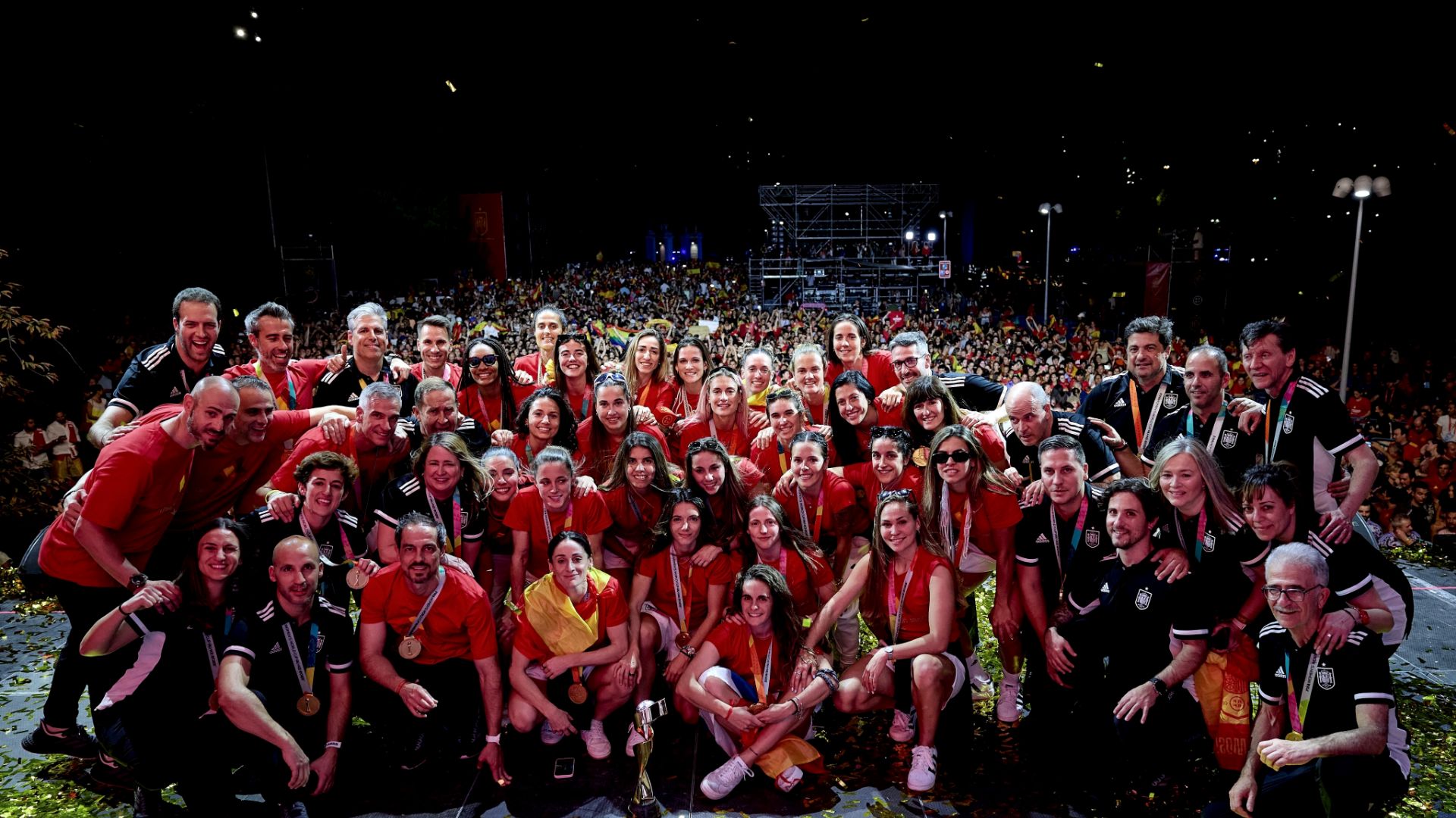 Fiesta selección femenina