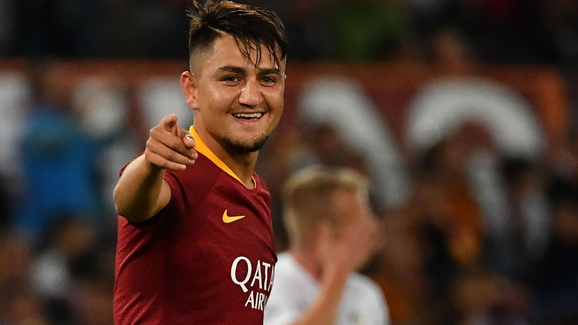 Cengiz Roma Viktoria Plzen Champions League