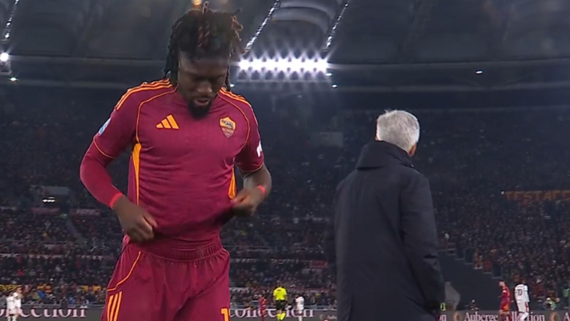 Manu Koné Roma Milan 25012026